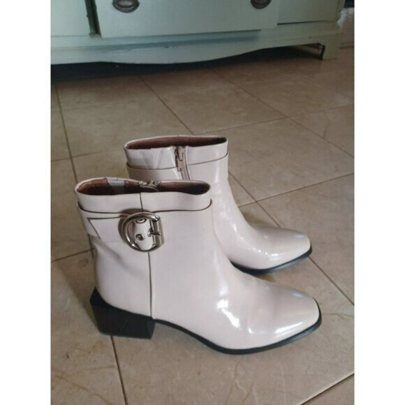 Jeffrey Campbell Ankle Boots 8.5 Leather - Picture 3 of 4